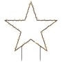 Christmas decorative light star with stakes 80 LED 60 cm by vidaXL, Christmas lights - Ref: Foro24-357716, Price: 32,25 €, Di...