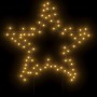 Estrella de luz decorativa Navidad con estacas 80 LED 60 cm de vidaXL, Luces de Navidad - Ref: Foro24-357716, Precio: 29,46 €...