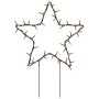 Estrella de luz decorativa Navidad con estacas 50 LED 29 cm de vidaXL, Luces de Navidad - Ref: Foro24-357717, Precio: 37,27 €...