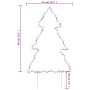 Weihnachtsbaum dekorative Lichter mit Pfählen 80 LED 60 cm von vidaXL, Weihnachtsbeleuchtung - Ref: Foro24-357719, Preis: 28,...