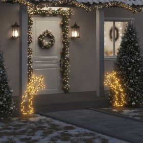 Estrella fugaz de luces Navidad con estacas 115 LED 89 cm de vidaXL, Luces de Navidad - Ref: Foro24-357721, Precio: 35,99 €, ...