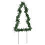 Árbol de Navidad lde uces con estacas 3 uds 50 LED 30 cm de vidaXL, Luces de Navidad - Ref: Foro24-357729, Precio: 36,30 €, D...