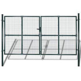 Garden Mesh Gate Wall Fence 289x175cm/306x225cm by vidaXL, garden gates - Ref: Foro24-140925, Price: 486,99 €, Discount: %