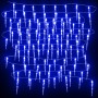 Weihnachts-Eiszapfenlichter 200 LEDs, blaues Acryl-PVC, 20 m von vidaXL, Weihnachtsbeleuchtung - Ref: Foro24-356229, Preis: 4...