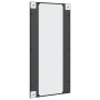 Espejo de pared rectangular de hierro negro 50x100 cm de vidaXL, Espejos - Ref: Foro24-358630, Precio: 71,74 €, Descuento: %