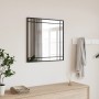 Square black iron wall mirror 50x50 cm by vidaXL, Mirrors - Ref: Foro24-358634, Price: 44,82 €, Discount: %