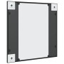 Espejo de pared cuadrado de hierro negro 50x50 cm de vidaXL, Espejos - Ref: Foro24-358634, Precio: 47,53 €, Descuento: %