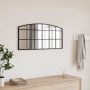 Wall mirror with black iron arch 80x40 cm by vidaXL, Mirrors - Ref: Foro24-358637, Price: 61,63 €, Discount: %