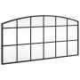 Espejo de pared arco de hierro negro 80x40 cm de vidaXL, Espejos - Ref: Foro24-358637, Precio: 61,63 €, Descuento: %