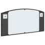 Wall mirror with black iron arch 80x40 cm by vidaXL, Mirrors - Ref: Foro24-358637, Price: 61,63 €, Discount: %