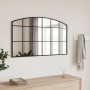 Espejo de pared arco de hierro negro 100x60 cm de vidaXL, Espejos - Ref: Foro24-358639, Precio: 86,26 €, Descuento: %