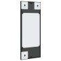 Espejo de pared rectangular de hierro negro 20x50 cm de vidaXL, Espejos - Ref: Foro24-358645, Precio: 33,14 €, Descuento: %