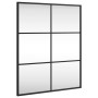 Espejo de pared rectangular de hierro negro 50x60 cm de vidaXL, Espejos - Ref: Foro24-358647, Precio: 57,70 €, Descuento: %