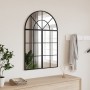 Black iron arch wall mirror 60x30 cm by vidaXL, Mirrors - Ref: Foro24-358650, Price: 45,99 €, Discount: %