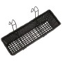 Jardinera de balcón trapecio ratán negro 50 cm 2 uds de vidaXL, Maceteros y jardineras - Ref: Foro24-41086, Precio: 45,50 €, ...