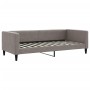 Sofá cama nido con cajones tela gris taupe 90x200 cm de vidaXL, Camas y somieres - Ref: Foro24-3196635, Precio: 494,85 €, Des...