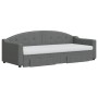 Sofá cama nido con cajones tela gris oscuro 80x200 cm de vidaXL, Camas y somieres - Ref: Foro24-3197580, Precio: 497,04 €, De...