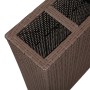 Tall planter with 4 brown synthetic rattan pots by vidaXL, Pots and planters - Ref: Foro24-41085, Price: 105,63 €, Discount: %