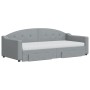 Sofá cama nido con cajones tela gris claro 90x200 cm de vidaXL, Camas y somieres - Ref: Foro24-3197584, Precio: 491,70 €, Des...