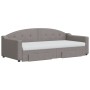 Sofá cama nido con cajones tela gris taupe 90x200 cm de vidaXL, Camas y somieres - Ref: Foro24-3197587, Precio: 501,04 €, Des...