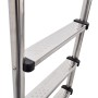 Pool ladder 3 steps 304 stainless steel 120 cm by vidaXL, Pool stairs and ramps - Ref: Foro24-90502, Price: 178,52 €, Discoun...