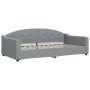 Sofá cama nido con cajones tela gris claro 100x200 cm de vidaXL, Camas y somieres - Ref: Foro24-3197589, Precio: 497,32 €, De...