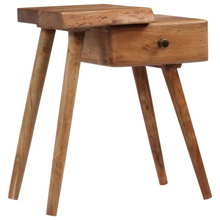 Solid acacia wood bedside table 45x32x55 cm by vidaXL, Nightstands - Ref: Foro24-245662, Price: 99,18 €, Discount: %