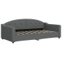 Sofá cama nido con cajones tela gris oscuro 90x190 cm de vidaXL, Camas y somieres - Ref: Foro24-3197595, Precio: 583,52 €, De...