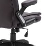 Silla de oficina de cuero sintético marrón de vidaXL, Sillas de oficina - Ref: Foro24-20232, Precio: 237,89 €, Descuento: %