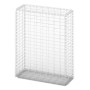 Galvanized wire gabion wall basket 100x80x30 cm by vidaXL, fence panels - Ref: Foro24-141040, Price: 71,91 €, Discount: %