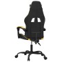 Silla gaming cuero sintético negro y dorado de vidaXL, Sillones para videojuegos - Ref: Foro24-3143892, Precio: 114,15 €, Des...