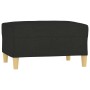 Black fabric footrest 70x55x41 cm by vidaXL, Ottomans - Ref: Foro24-349275, Price: 71,74 €, Discount: %