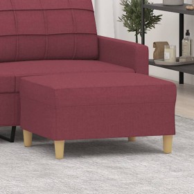 Red fabric footstool 70x55x41 cm by vidaXL, Ottomans - Ref: Foro24-349277, Price: 69,91 €, Discount: %