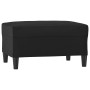 Black synthetic leather footstool 70x55x41 cm by vidaXL, Ottomans - Ref: Foro24-349311, Price: 68,81 €, Discount: %