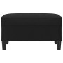 Black synthetic leather footstool 70x55x41 cm by vidaXL, Ottomans - Ref: Foro24-349311, Price: 68,81 €, Discount: %