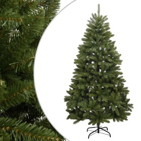 Árbol de Navidad artificial con bisagras y soporte verde 120 cm de vidaXL, Arboles de navidad - Ref: Foro24-357777, Precio: 4...