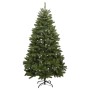 Artificial Christmas tree with hinges and stand green 120 cm by vidaXL, Christmas trees - Ref: Foro24-357777, Price: 37,43 €,...