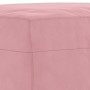 Fußhocker aus rosa Samt, 60 x 50 x 41 cm von vidaXL, Osmanen - Ref: Foro24-349296, Preis: 61,41 €, Rabatt: %