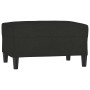 Reposapiés de tela negro 70x55x41 cm de vidaXL, Otomanas - Ref: Foro24-349307, Precio: 68,86 €, Descuento: %