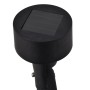 Outdoor solar LED spotlight 12 units black by vidaXL, Outdoor lighting - Ref: Foro24-41166, Price: 54,80 €, Discount: %