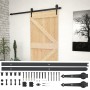 Sliding door with solid pine wood fittings 80x210 cm by vidaXL, Doors - Ref: Foro24-3057485, Price: 183,94 €, Discount: %