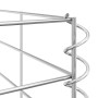 Gabion wall baskets galvanized wire 6 units by vidaXL, fence panels - Ref: Foro24-141049, Price: 94,78 €, Discount: %