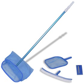 Pool Cleaning Set - Brush 2 Leaf Collectors 1 Handle by vidaXL, Pool and spa accessories - Ref: Foro24-90505, Price: 65,99 €,...