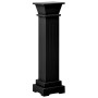 Soporte plantas pilar cuadrado clásico negro 17x17x66 cm MDF de vidaXL, Soportes para macetas - Ref: Foro24-323970, Precio: 6...