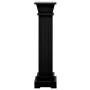 Soporte plantas pilar cuadrado clásico negro 17x17x66 cm MDF de vidaXL, Soportes para macetas - Ref: Foro24-323970, Precio: 6...