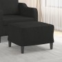 Black fabric footstool 60x50x41 cm by vidaXL, Ottomans - Ref: Foro24-349283, Price: 59,99 €, Discount: %