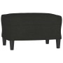 Black fabric footstool 60x50x41 cm by vidaXL, Ottomans - Ref: Foro24-349283, Price: 59,99 €, Discount: %