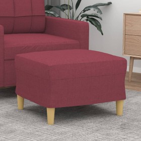 Red fabric footstool 60x50x41 cm by vidaXL, Ottomans - Ref: Foro24-349269, Price: 62,99 €, Discount: %