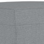 Light gray fabric footstool 60x50x41 cm by vidaXL, Ottomans - Ref: Foro24-349327, Price: 63,03 €, Discount: %