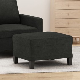 Black fabric footstool 60x50x41 cm by vidaXL, Ottomans - Ref: Foro24-349331, Price: 60,99 €, Discount: %